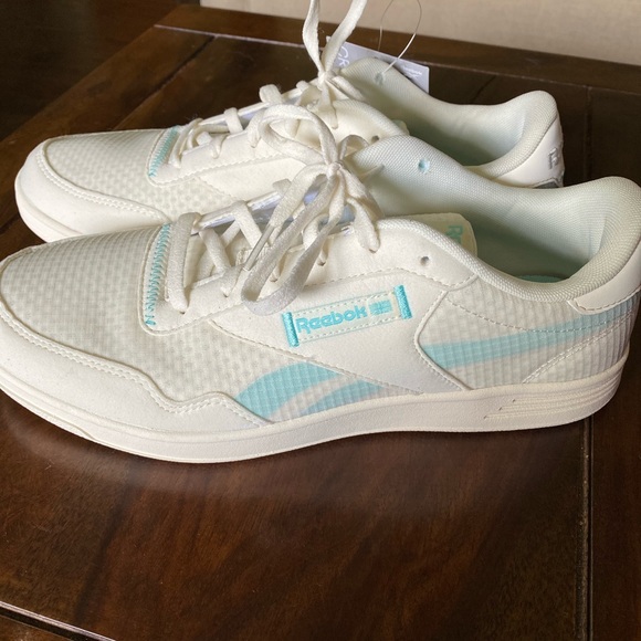 Reebok Shoes - REEBOK SZ 10 Classic Club Teal Athletic Sneaker …